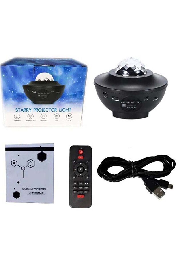 Galaxy Star Projector 3 in 1 Night Light, 10 Color Bluetooth Night Lamp with Timer Remote and Charg