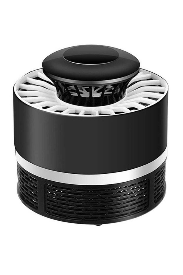 Fashion USB Photocatalyst Mosquito Killer Lamp Black/White 19.5cm