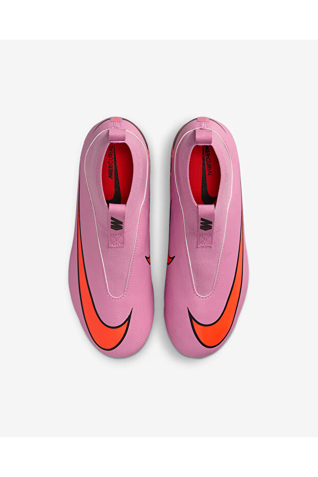 Jr. Mercurial Superfly 10 Academy Yüksek Bilekli Suni Çim Kramponu (DAR KALIP) - 4