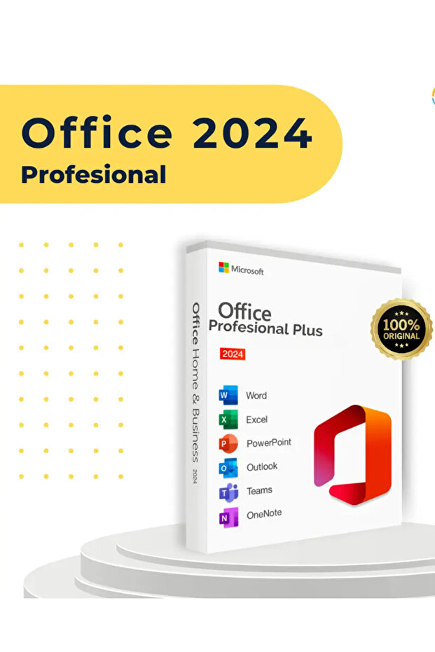 Office 2024 Pro Plus 1 Cihaz ( Windows ) - 1