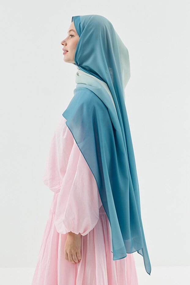 شال فيلورا بنمط متدرج - 2