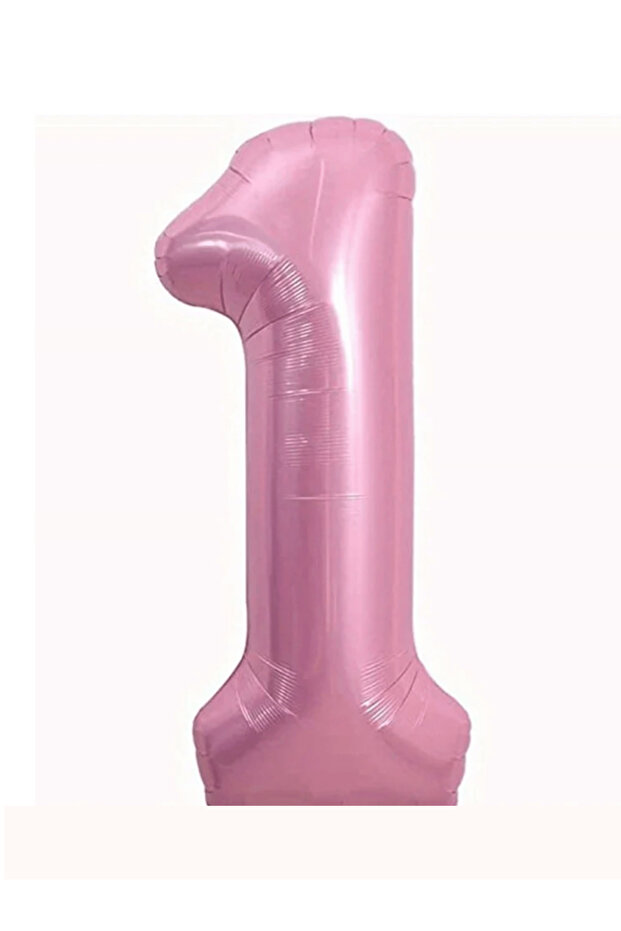 1 Number Pink Color 34 Inch Giant Foil Balloon |   76cm
