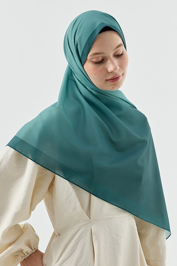 Velora Gradient Pattern Prose Shawl - 2