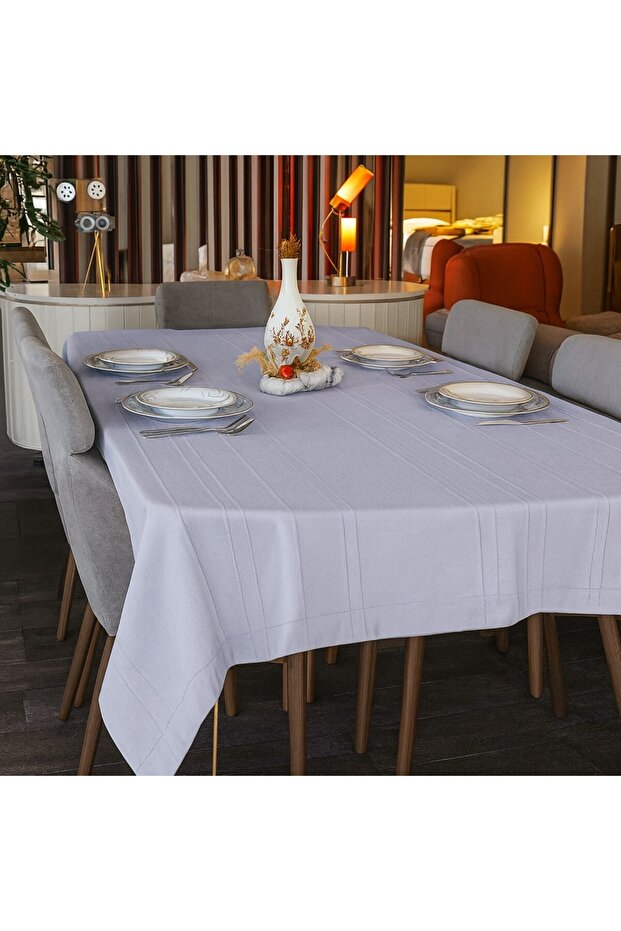 مفرش طاولة مخطط - 1