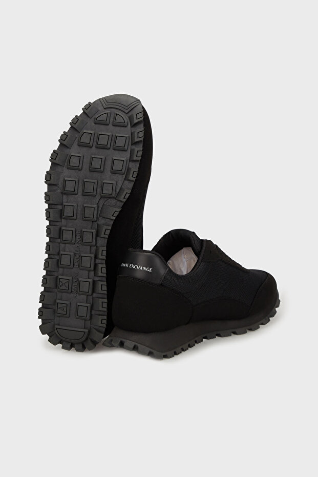 Logolu Süet Detaylı Sneaker Ayakkabı Erkek AYAKKABI XM001960 AF19388 MC005 - 4