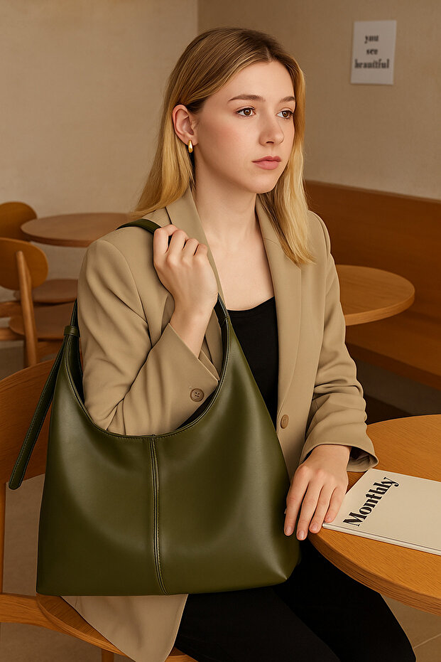 Luksuzna ležerna torba za rame - 3