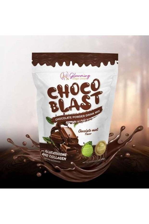 Glowming Shape Choco Blast Chocolate Powder Drink Mix