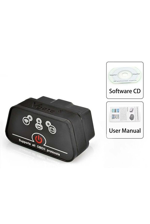 Multi-brand Diagnostic Interface, ICar2, Black, Bluetooth, OBD2 - 7