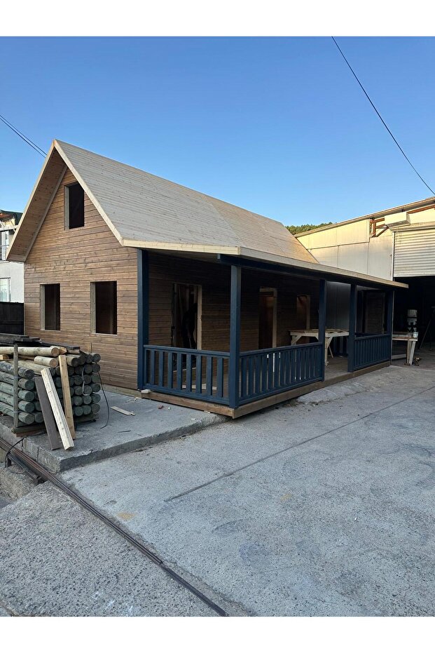Ahşap Bağ Evi - 1