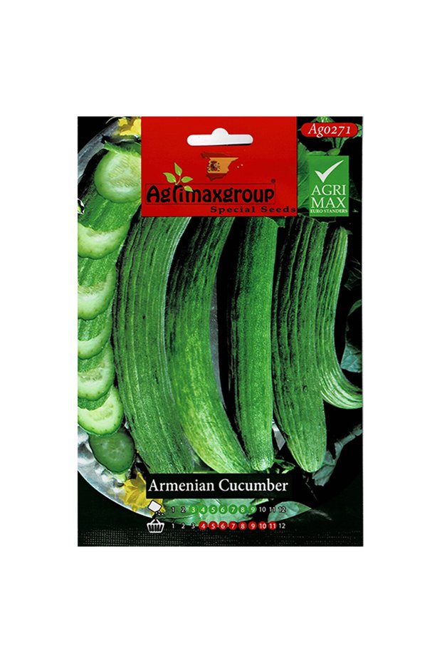 Armenian Cucumber Premium Quality Seeds (Made in Spain)