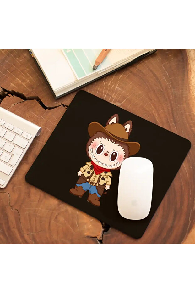 Mousepad Labubu Cowboy - 3