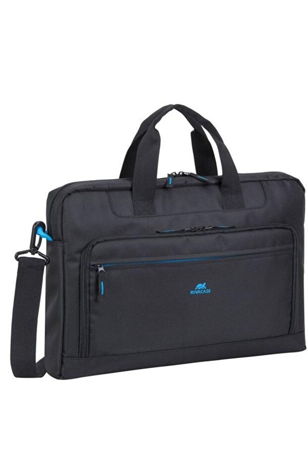 Geanta notebook RivaCase, 17,3", Negru