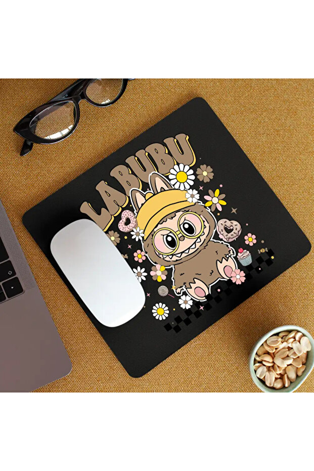 Mousepad Labubu Nerd Power - 2