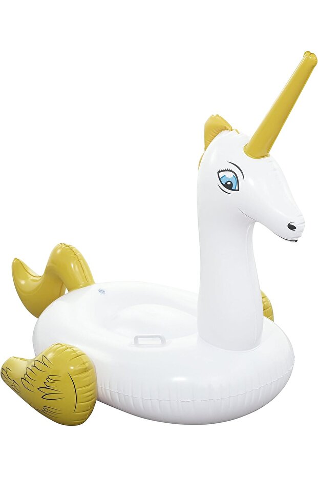 Unicorn Rider Inflatable Pool Float - 1