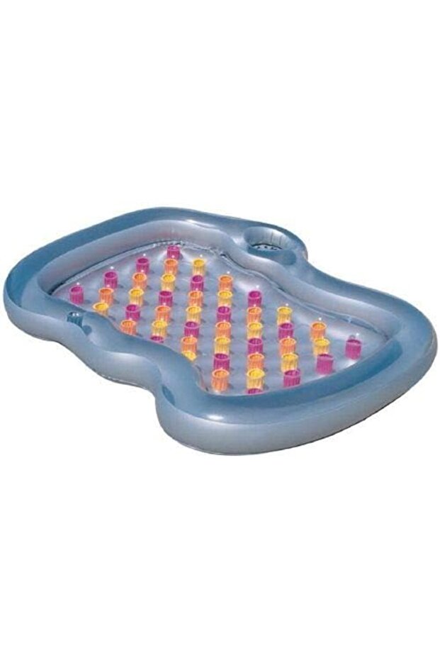 43045 inflatable swimming double water lounge 2.16m x 1.78m