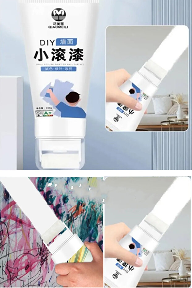 Wall Stain Remover Brush Wall Repair Paint Damage Paint Scratch Remover Roller Wall Repair Maintenance