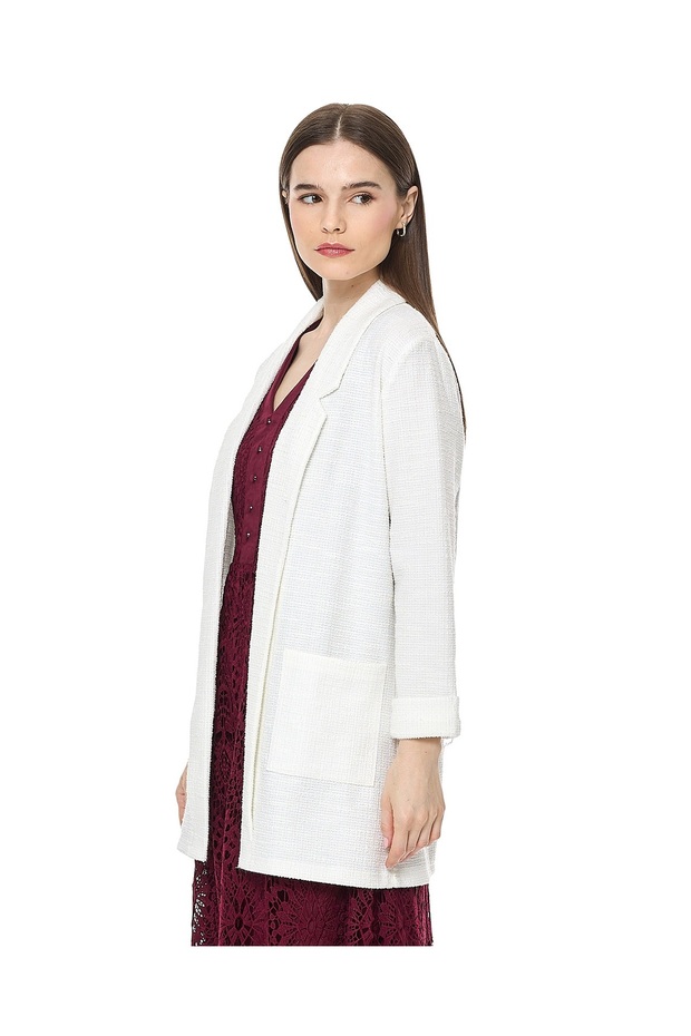 Solid Jacket with Pockets - 2