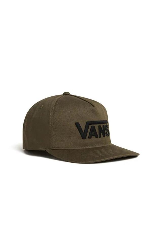 DROP V LOGO SNAPBACK UNISEX ŞAPKA-ATKI-ELDİVEN - 1