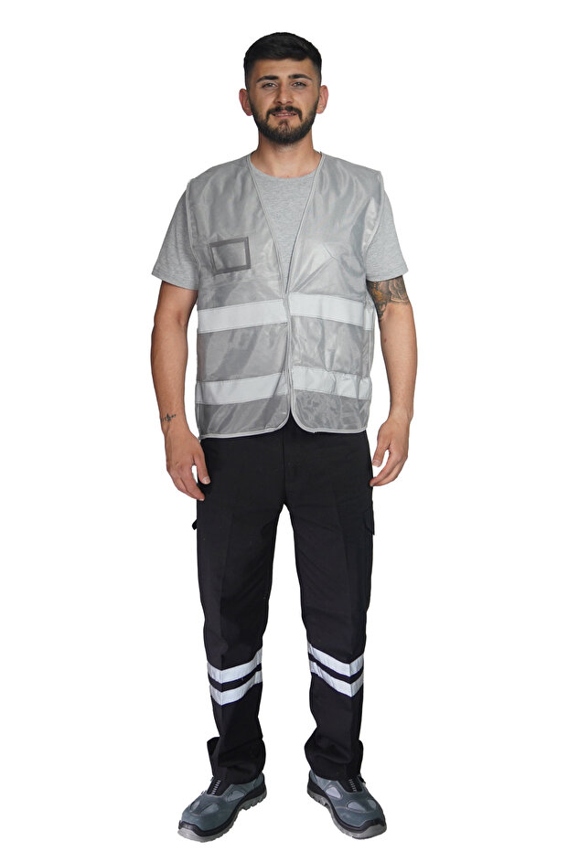 İŞÇİ TİPİ İKAZ YELEĞİ - 3