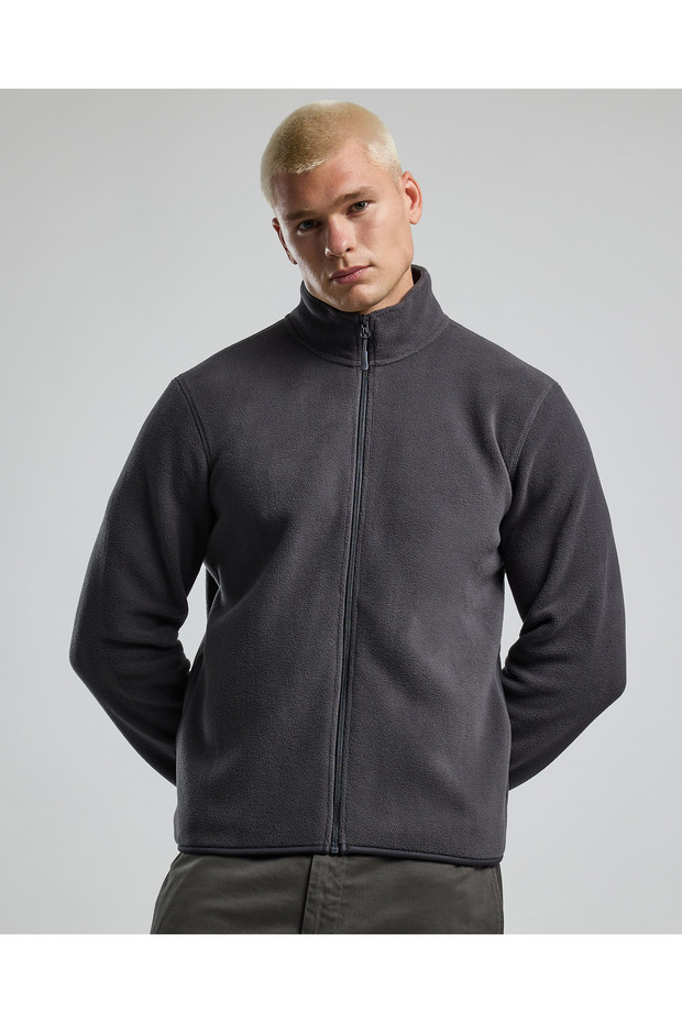 Solid Jacket with Zipper Closure - 1