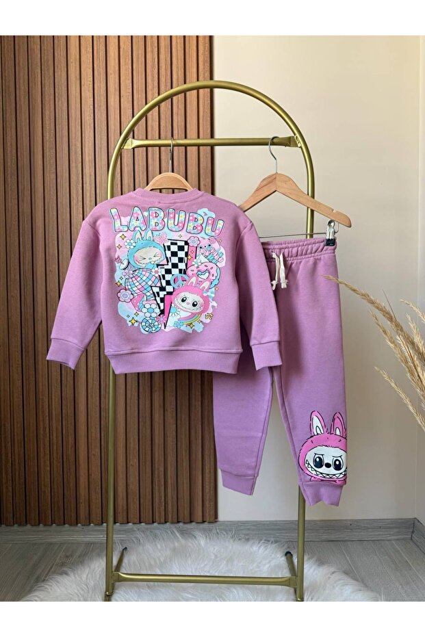 LABUBU KIZ ÇOCUK ALT ÜST TAKIM - 2
