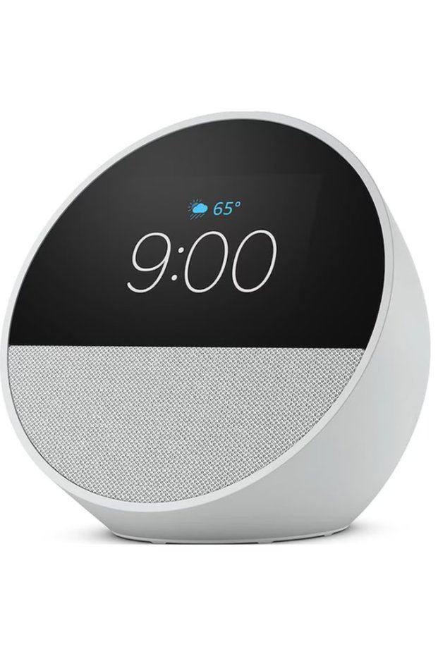 Echo Spot 2024, Wi-Fi, Bluetooth (Alb)