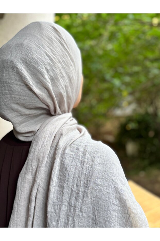 شال كراش قطني حجاب من الحجر