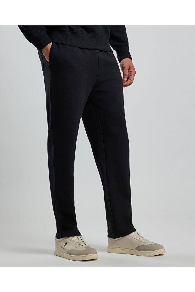 بنطال رياضي سادة مع خصر برباط - 3