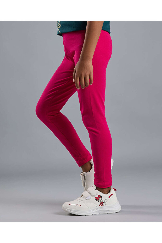 بنطال ضيق سادة بخصر مطاطي - 3