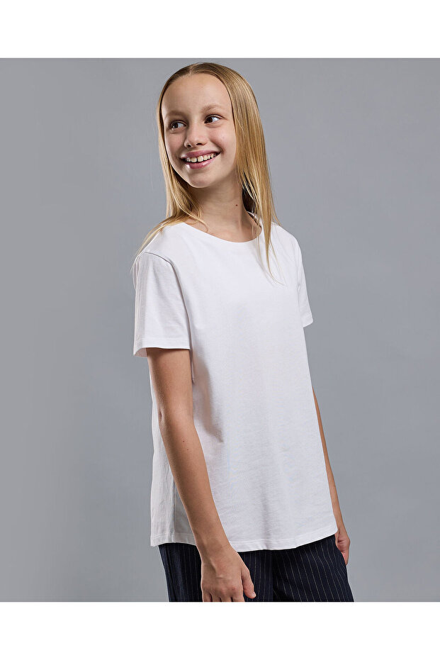 عبوة من 2 تيشيرت سادة بأكمام قصيرة - 2