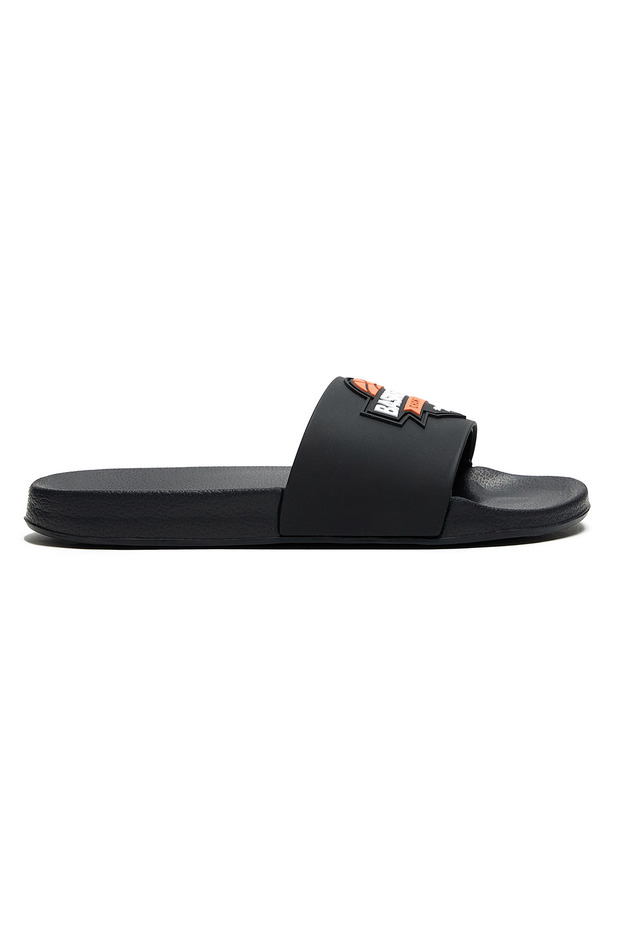 Basketball Embossed Slides