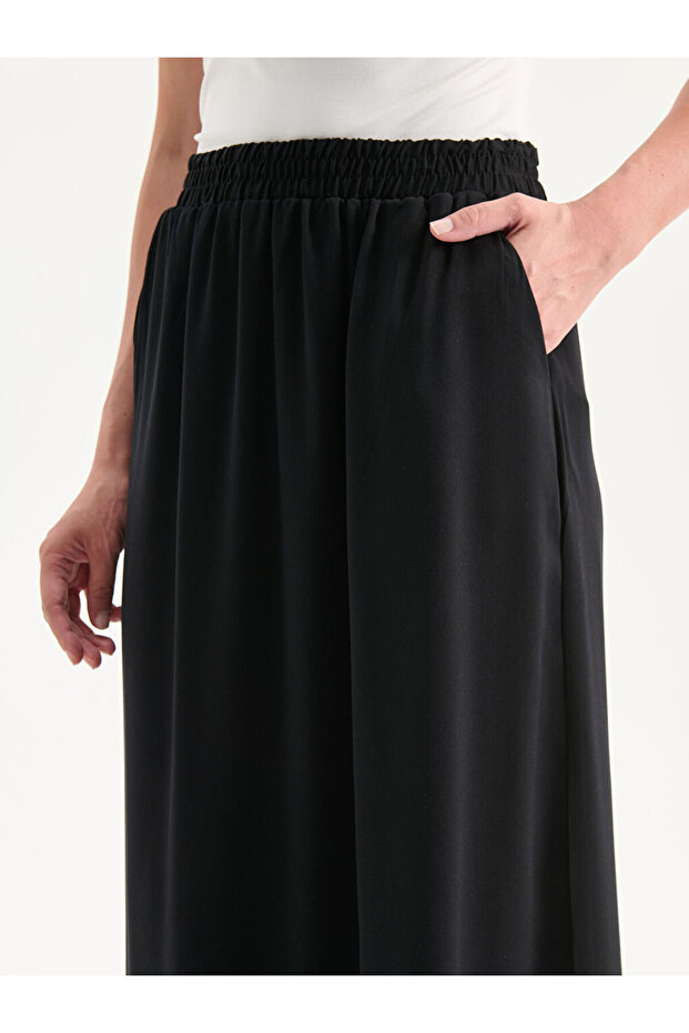 Create Your Style with Uzg Store |   A-Line Skirt with Elastic Waist - 4