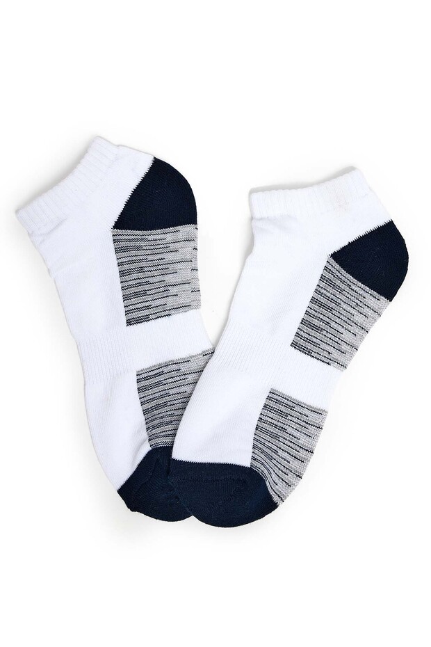 3 Pack Patterned Ankle Socks - 3