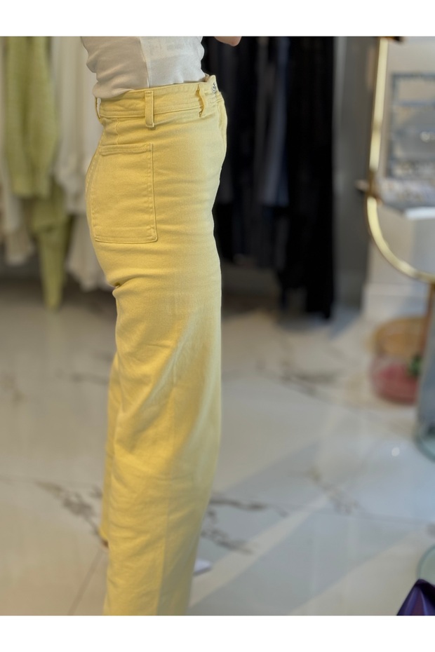 Sarı jean - 4
