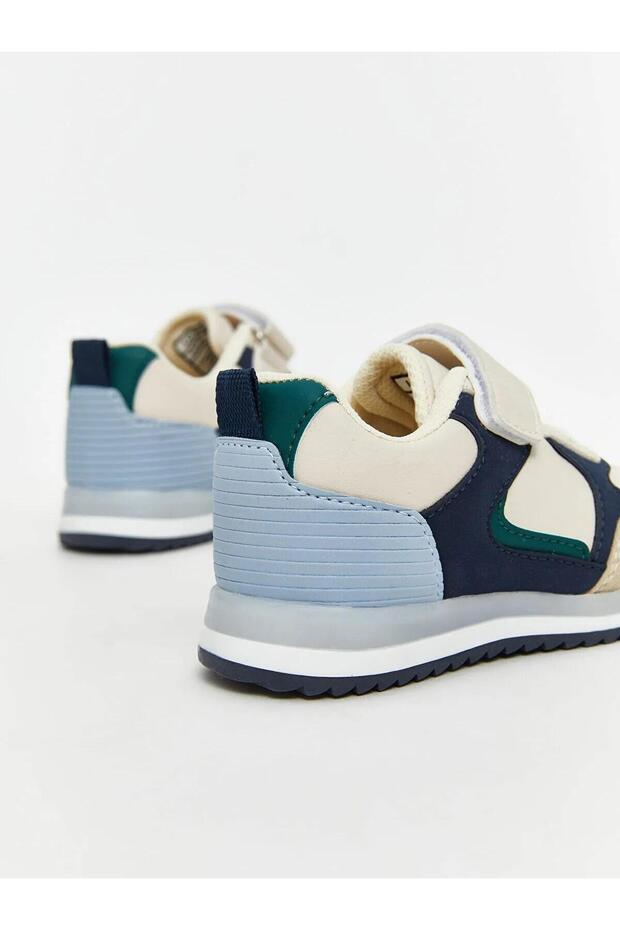 Bağcık Ve Cırt Cırtlı Erkek Bebek Spor Ayakkabı (W5) - 5