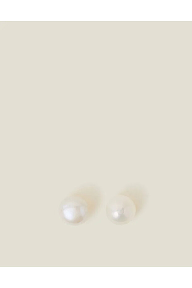 Z Small İnci Küpe Altın Kaplama - 2