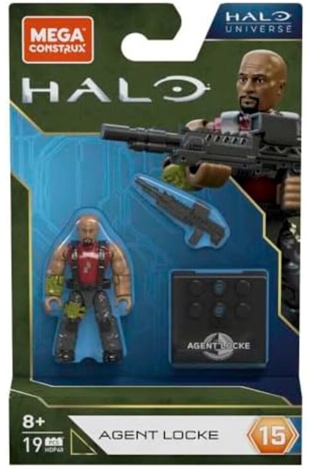 Agent Locke Halo Universe Figure