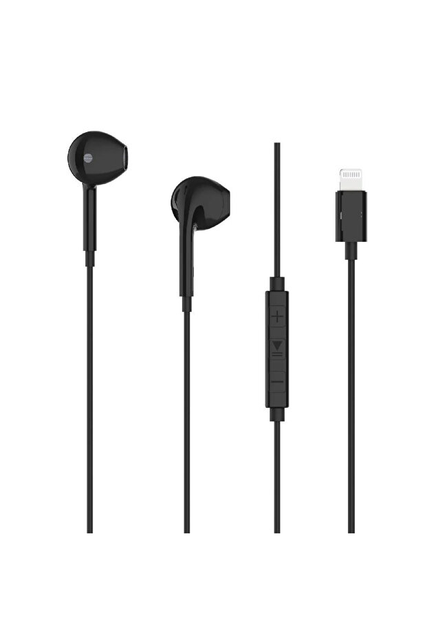 iPhone Headphones with Lightning Connector black
