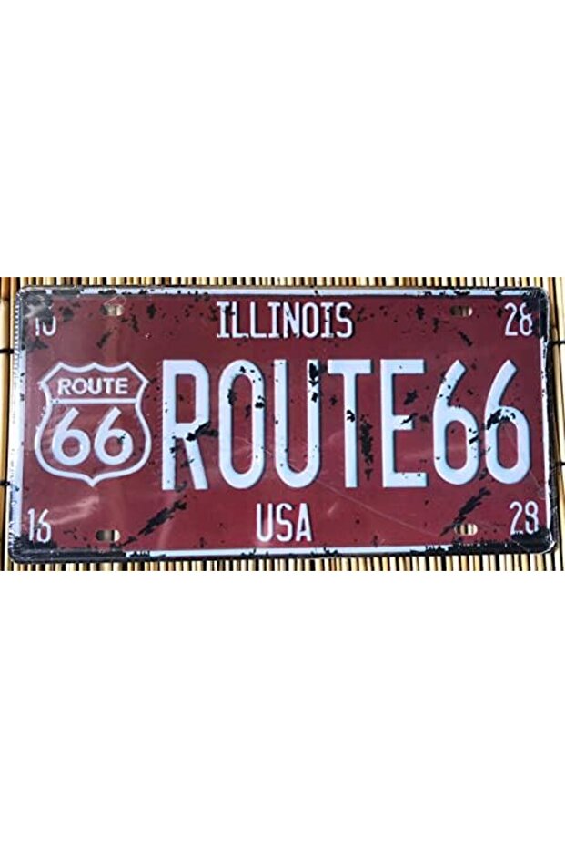 FFD Metal Wall Plate Tin Sign Metal Poster Plate Painted Modern Design Car Plate Tin 1 Piece