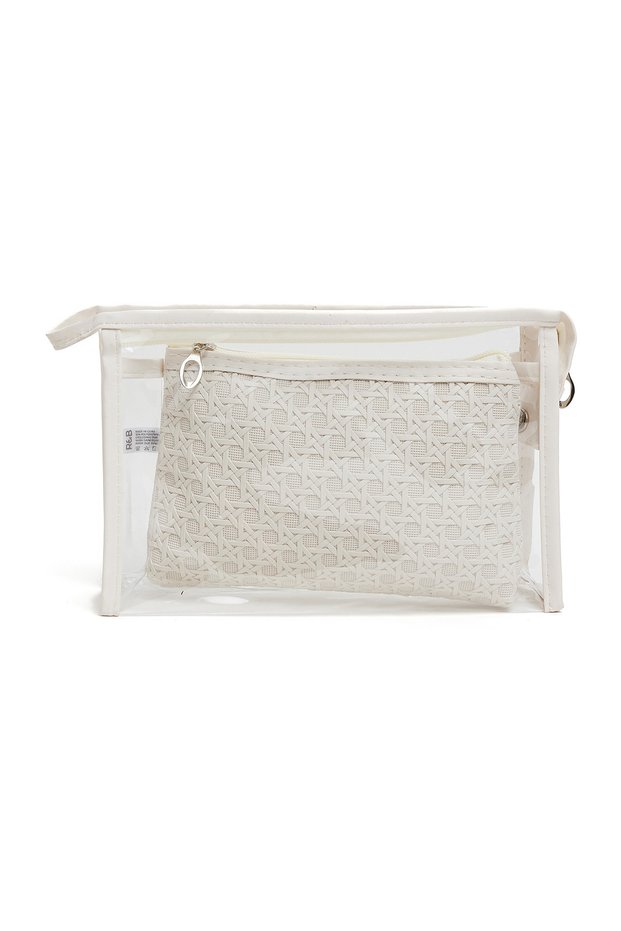 3 Piece Toiletry Pouch Set