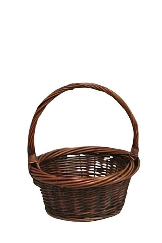 Brown Multipurpose Storage Basket Small