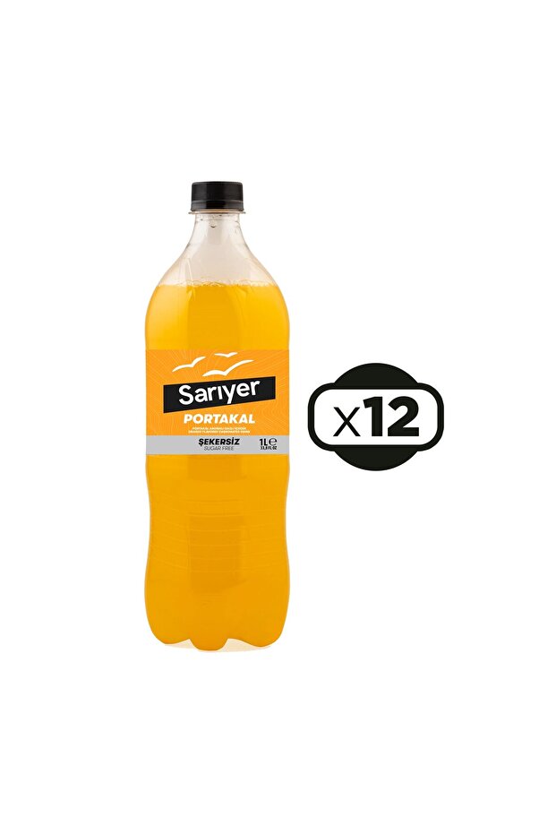 Portakal 1 lt Şekersiz x 12 Adet - 2