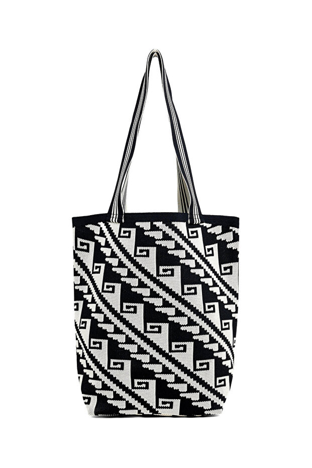 Patterned Shoulder Bag - 3