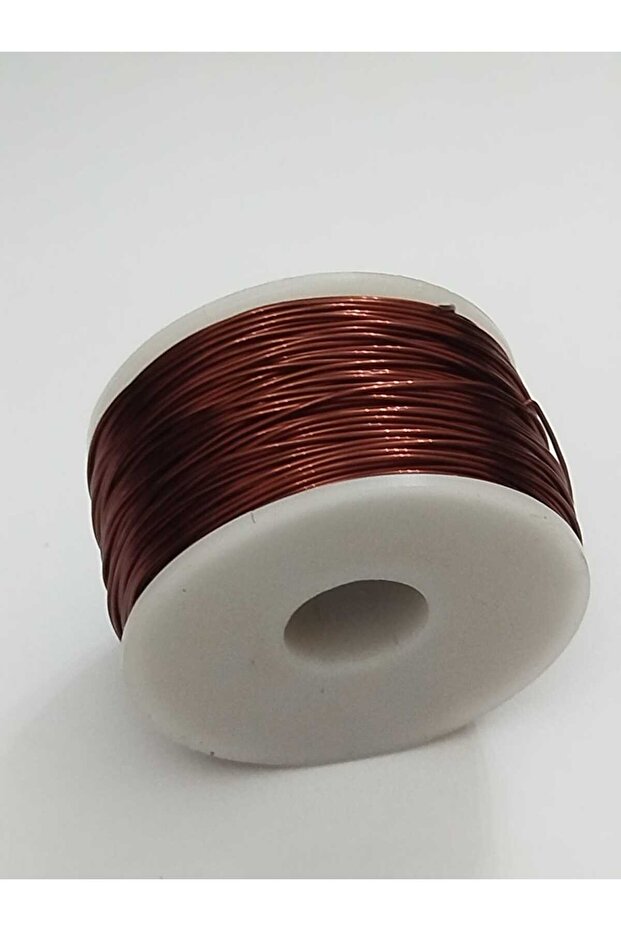 1 mm Emaye Bobin Teli, Bakır Tel 50 Metre - 1