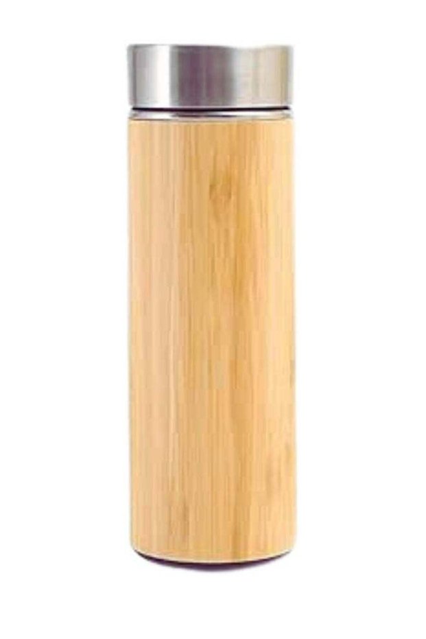 Twisoo Premium Bamboo Flask Thermos – Perfect for Tea Infusion, Hot & Cold Drinks
