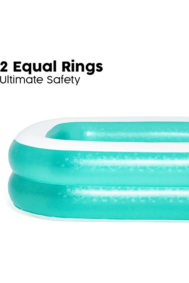 POOL BLUE RECTANGULAR 201X150X51 - 7