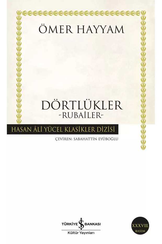 Dörtlükler: Rubailer - Ömer Hayyam | Popüler Kitaplar - 1