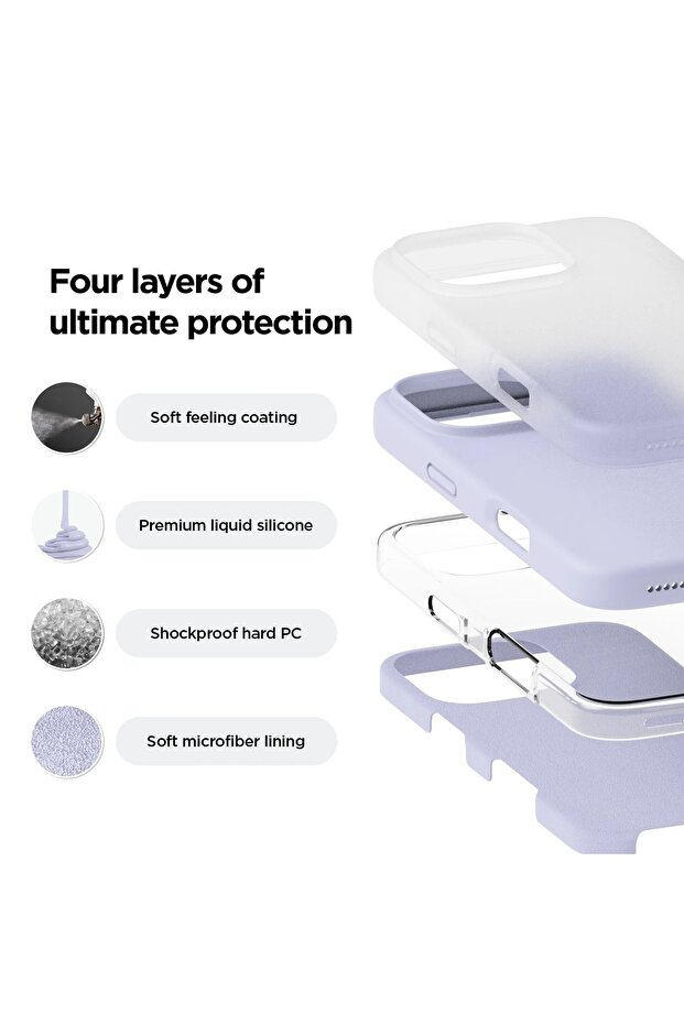 جراب سيليكون فاخر لجهاز iPhone 16 Pro Max - 3