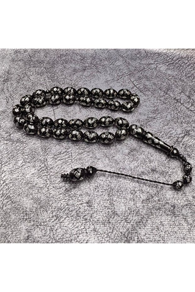 Distinctive silver rosary - 2