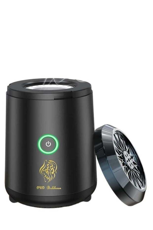 Oud Bukhoor Portable Electric Bakhoor Incense Burner â€“ Rechargeable Incense Burner with Ceramic H